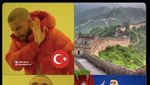 Meme Turki Libas Austria: Demiral seperti Ronaldo dan Tembok China!