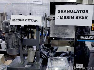 Barang Bukti Pabrik Narkoba di Kota Malang Bakal Diboyong ke Mabes Polri Barang Bukti Pabrik Narkoba di Kota Malang Bakal Diboyong ke Mabes Polri