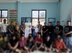 18 Orang Ditangkap Saat Pesta Narkoba di Kontrakan, 2 Ditahan-16 Rehab