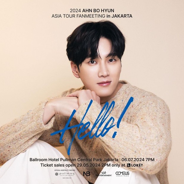 Poster Fanmeeting Ahn Bo Hyun di Jakarta/ Foto: instagram.com/nb_entertainmentindonesia Poster Fanmeeting Ahn Bo Hyun di Jakarta/ Foto: instagram.com/nb_entertainmentindonesia