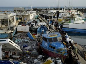 Puluhan Kapal Nelayan di Barbados Hancur Diterjang Badai Beryl Puluhan Kapal Nelayan di Barbados Hancur Diterjang Badai Beryl