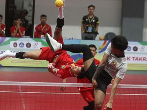 Sepak Takraw Quadrant Indonesia Sabet Medali Emas AUG 2024