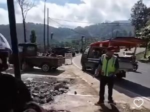 Viral Lapak PKL Puncak Dibongkar Jadi Tempat Parkir, Dishub Bogor Cek Lokasi