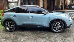 Potret Mobil Listrik Citroen E-C4 yang Harganya Tembus Rp 1,18 Miliar di Indonesia