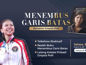 Live Greysia Polii, Yuk Ikut Bedah Buku dan Lelang Barang Siang Nanti!