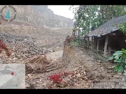 Hujan, Warga Gedangsari Khawatir Tambang yang Mepet Rumahnya Longsor