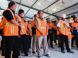 Menteri ESDM Tinjau Smelter yang Gunakan Energi Terbarukan