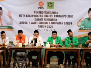 PPP dan PKS Sepakat Koalisi di Pilbup Garut 2024, Usung Siapa? PPP dan PKS Sepakat Koalisi di Pilbup Garut 2024, Usung Siapa?