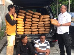Polisi Gagalkan Penyelundupan 48 Kg Ganja dari Sumut di Sumbar