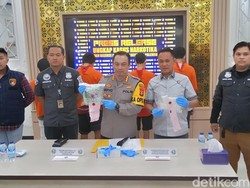 4 Pengedar Ditangkap Polisi, Sabu 1,45 Kilogram Disita