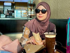 Potret Risty Tagor yang Hobi Nongkrong Cantik di Kafe