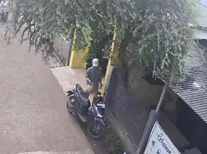 Viral Pemotor Curi 2 Tabung Gas di Warung Daerah Depok, Polisi Selidiki