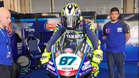 Bukan 46, Valentino Rossi Pakai Motor Nomor 87 di Sirkuit Jerez