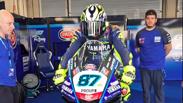 Bukan 46, Valentino Rossi Pakai Motor Nomor 87 di Sirkuit Jerez