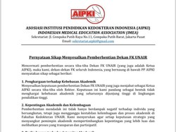 Asosiasi IPKI Sesalkan Pemberhentian Dekan FK Unair