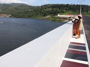 Penampakan Bendungan Pamukkulu Rp 1,6 T, Dibangun Selama 7 Tahun Penampakan Bendungan Pamukkulu Rp 1,6 T, Dibangun Selama 7 Tahun
