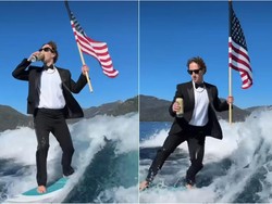 Lihat Deh, Gaya Unik Mark Zuckerberg Rayakan Hari Kemerdekaan AS