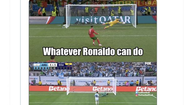 Meme Messi Gagal Penalti, Solider Sama Ronaldo