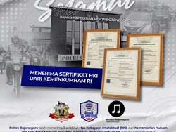 3 Aplikasi Polres Bojonegoro Terima Hak Paten