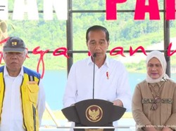 Jokowi Resmikan Bendungan Pamukkulu yang Telan Anggaran Rp 1,6 Triliun