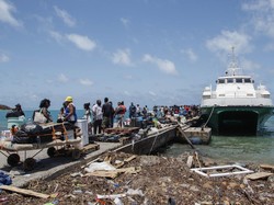 Penampakan Kapal-kapal Terbalik di Grenada Imbas Badai Beryl, 3 Orang Tewas