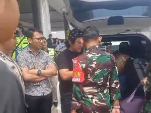 Viral Oknum TNI AU Turunkan Barang Penumpang Taksi Online di Bandara Hang Nadim