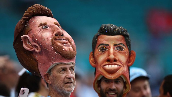 Soccer Football - Copa America 2024 - Group A - Argentina v Peru  - Hard Rock Stadium, Miami, Florida, United States - June 29, 2024
Argentina's fans are seen before the match REUTERS/Agustin Marcarian