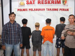 6 Remaja Kelompok Gangster TES Diamankan, 1 Jadi Tersangka 6 Remaja Kelompok Gangster TES Diamankan, 1 Jadi Tersangka