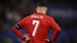 Foto: Momen-momen Cristiano Ronaldo di Euro Terakhirnya