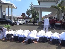 Masa Jabatan Diperpanjang, 187 Kades di Bengkulu Utara Sujud Syukur