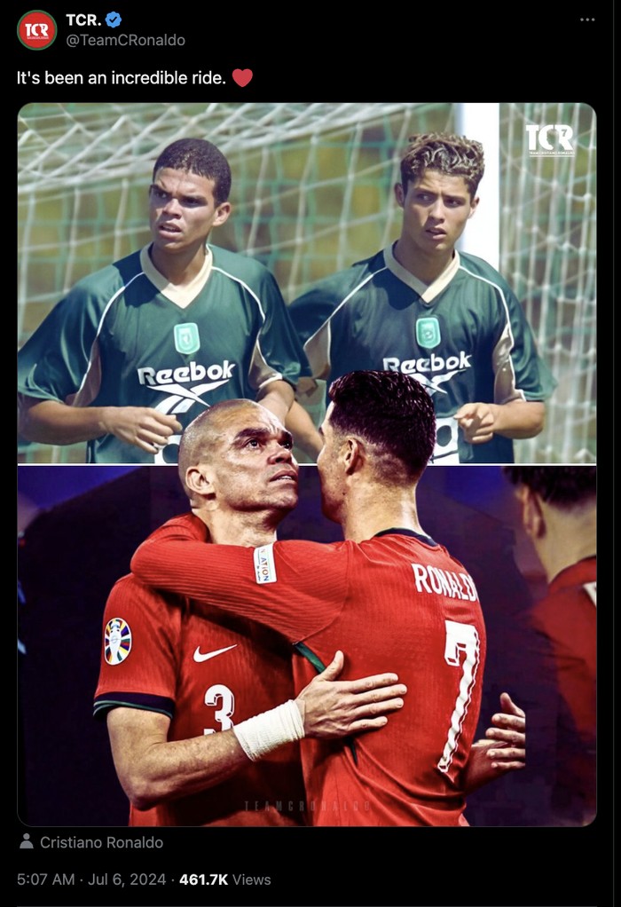 Meme Ronaldo Messi