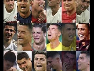 Meme Cristiano Ronaldo Dibanding-bandingkan sama Lionel Messi