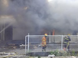 Gudang Perabot Rumah Tangga di Malang Terbakar Hangus, Kerugian Rp 150 Juta