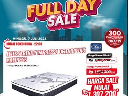 Di Transmart Full Day Sale, Aneka Kasur Empuk Dijual Mulai Rp 400 Ribuan!