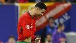 Ekspresi Ronaldo Saat Kalah dari Prancis di Euro 2024