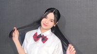 8 Foto Cantiknya Jazzlyn Trisha, Anggota Termuda JKT48 yang Baru Lulus SD