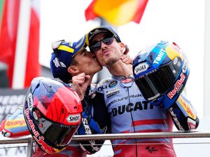 Marah Adiknya Difitnah, Marquez Respons Permintaan Maaf Bagnaia