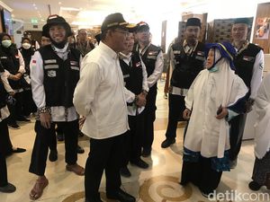 Menko PMK Kunjungi KKHI Madinah, Cek Pelayanan Kesehatan Jemaah Haji Menko PMK Kunjungi KKHI Madinah, Cek Pelayanan Kesehatan Jemaah Haji
