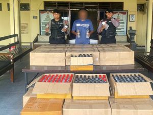 Pengiriman 1 Truk Arak Bali ke Kota Mojokerto Digagalkan