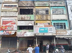 Toko Sparepart di Palembang Hangus Terbakar, Diduga Korsleting Listrik