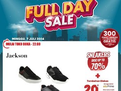 Sayang Anak! Sepatu Sekolah Diobral di Transmart Full Day Sale