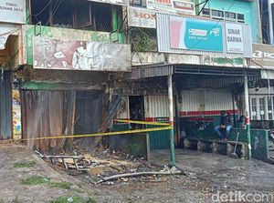 Imbas Toko Sparepart di Palembang Kebakaran, Ruko Tetangga Pilih Tutup