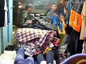 Heboh Aksi Duo Bang Jago di Bandung Palak Penjual Pakaian