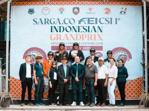 Atlet Equestrian Dirga Wira Kuasai Indonesian Grandprix 2024