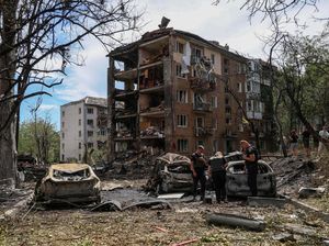 36 Orang di Ukraina Tewas karena Rudal Rusia, RS Anak Juga Hancur 36 Orang di Ukraina Tewas karena Rudal Rusia, RS Anak Juga Hancur