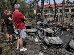 Serangan Rudal Rusia Tewaskan 36 Orang di Ukraina, Hancurkan RS Anak