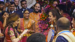 Foto: Meriah Prosesi Adat Jelang Pernikahan Putra Crazy Rich Asian di India