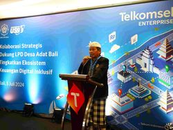 Jalin Kemitraan, Telkomsel-PT USSI-LPD Tingkatkan Inklusi Keuangan di Bali