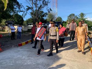 Kompolnas Cek Inovasi Layanan Publik Polsek Perbatasan NTT-Timor Leste