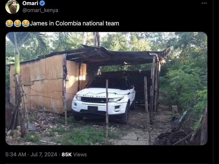 Meme James Rodriguez